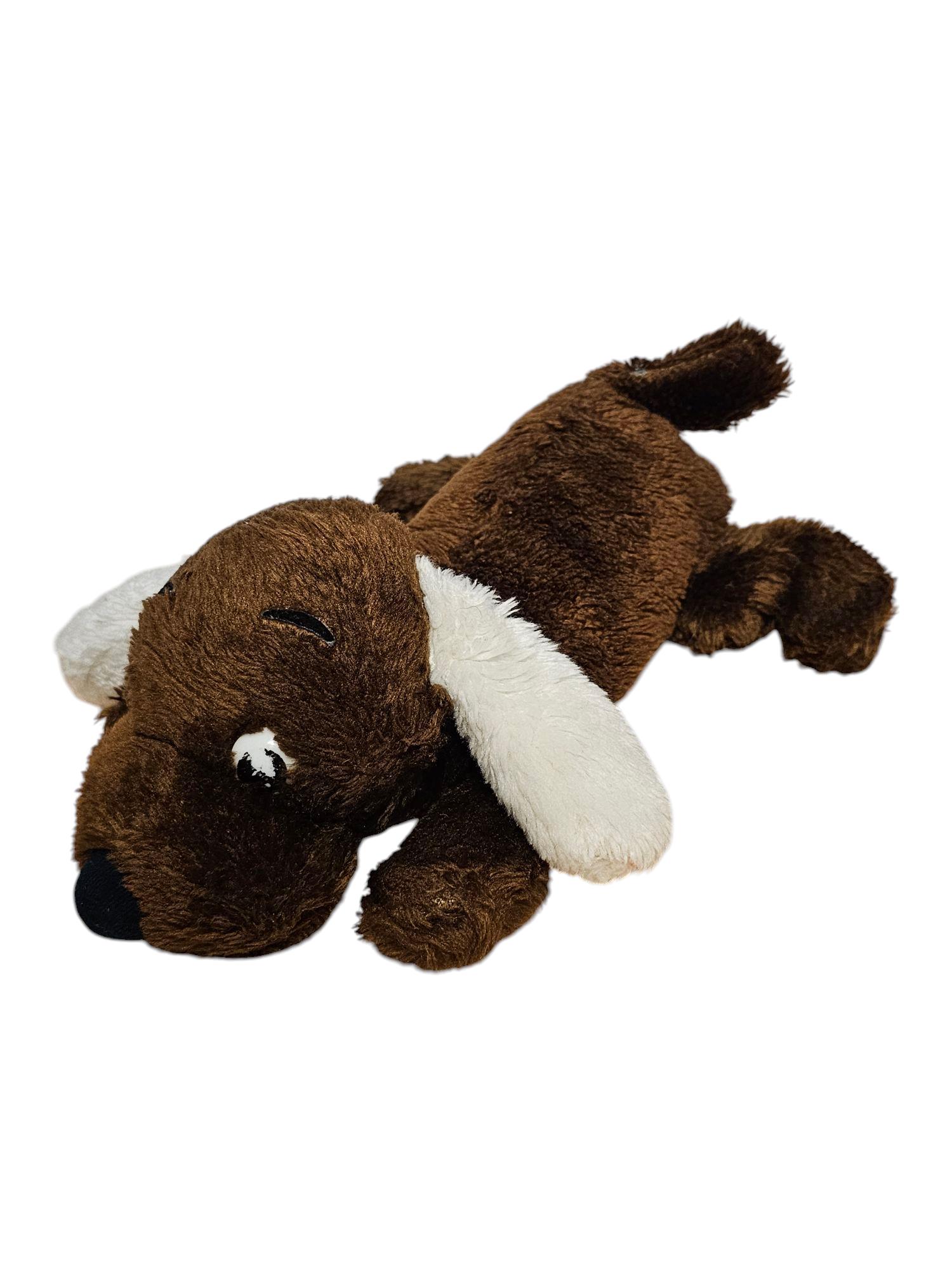 Vintage 1973 Dakin Drooper Dark Brown Dog Puppy Plush