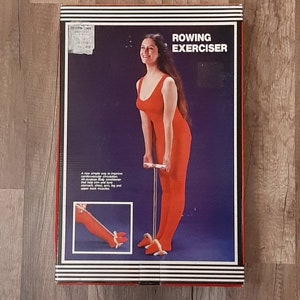 Vintage Rowing Exercise New In Box