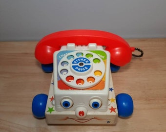 Vintage 1985 Fisher Price Chatter Phone