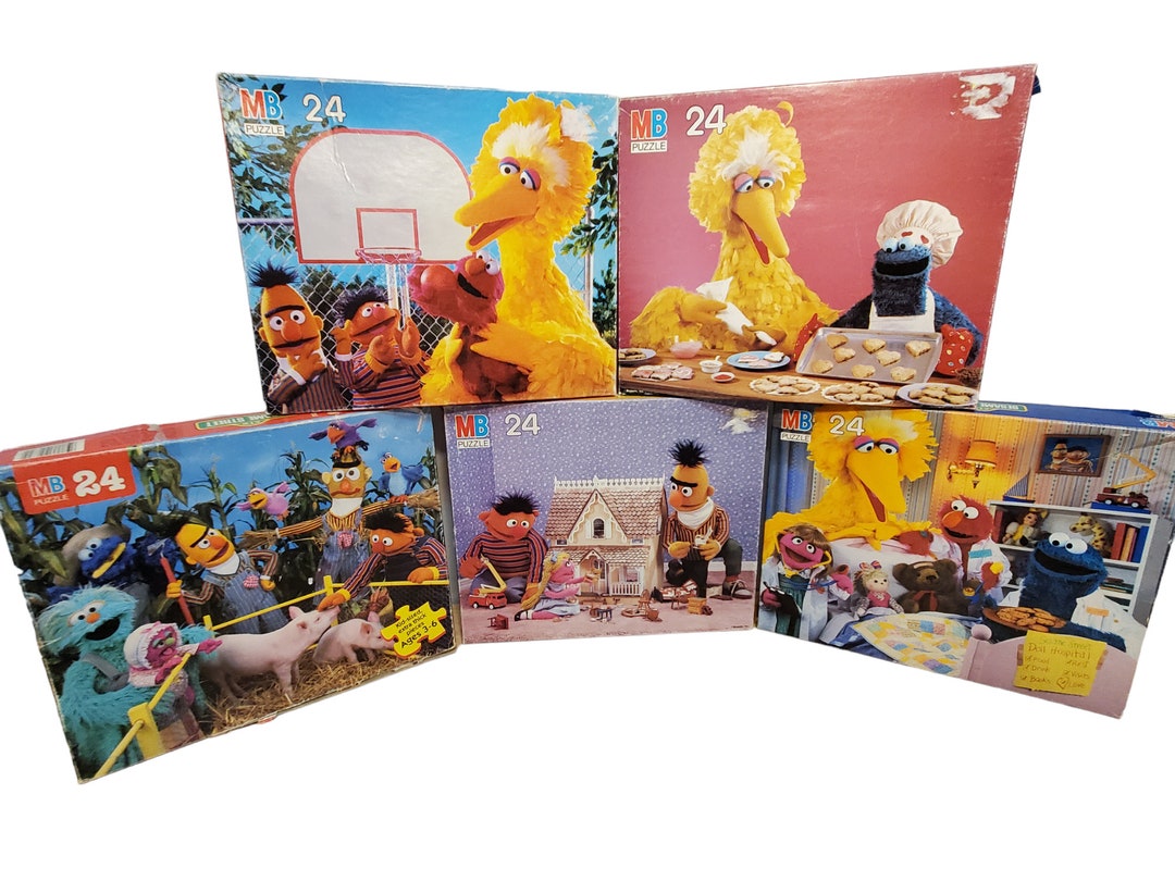 デットストック品 セサミストリート 35ピース パズル 1985 17x22 デットストック品 セサミストリート 35ピース パズル 1985 17x22