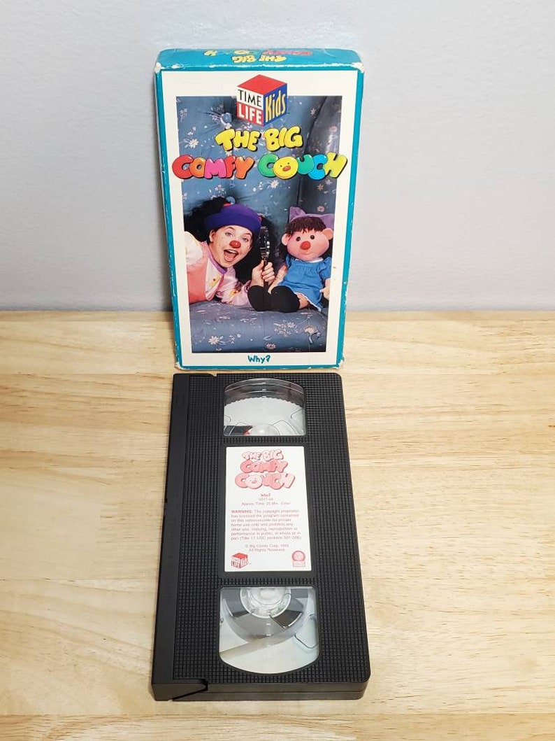 The Big Comfy Couch VHS Tapes Etsy
