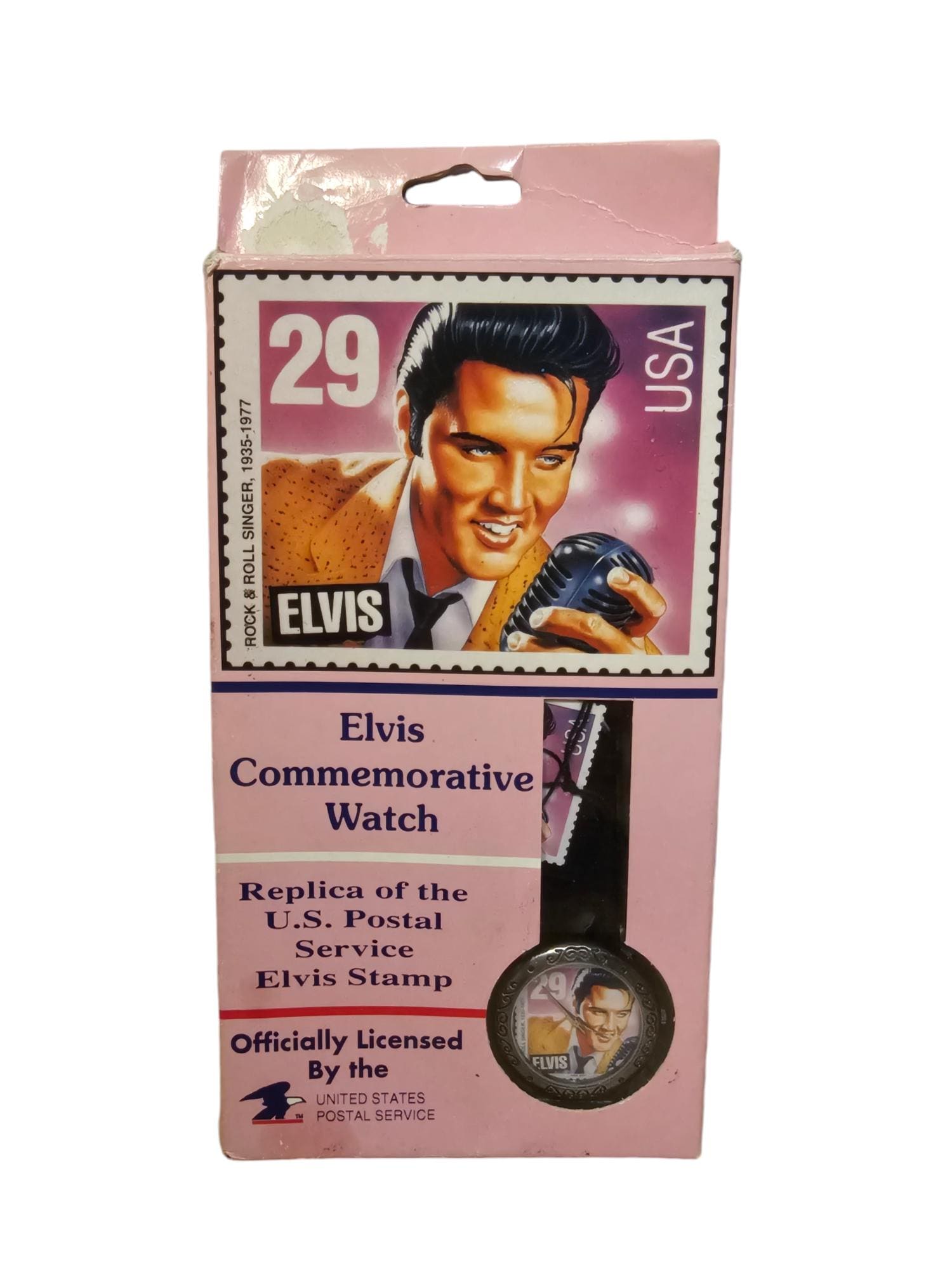 Vintage 1993 Elvis Presley USPS Commemorative Stamp Wrist  display picture 1