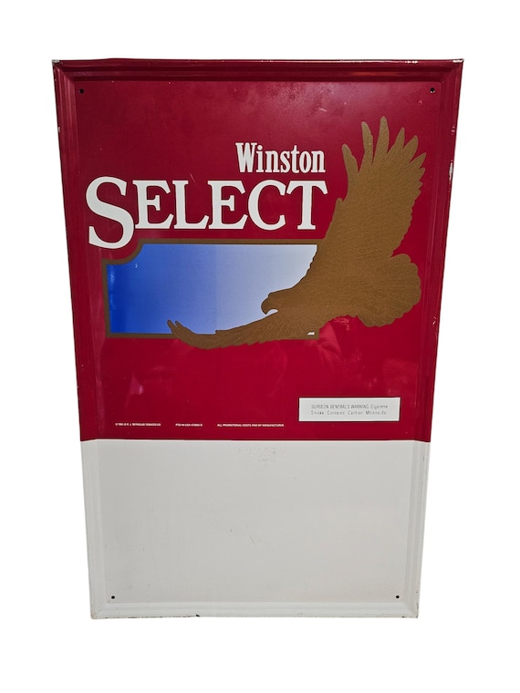 winston select cigarettes 2024 Lights Smooth Taste Smoking Vintage 1990s Print Ad 1993 Print Ad Winston SELECT