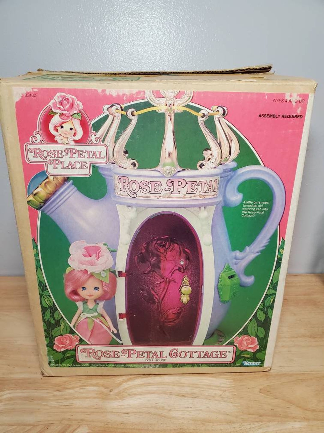 Vintage 1984 Kenner Toys Rose Petal Place Cottage Dollhouse New in Box -  Etsy