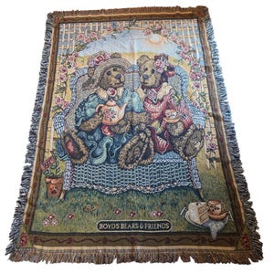 Boyds Bears Throw - Etsy