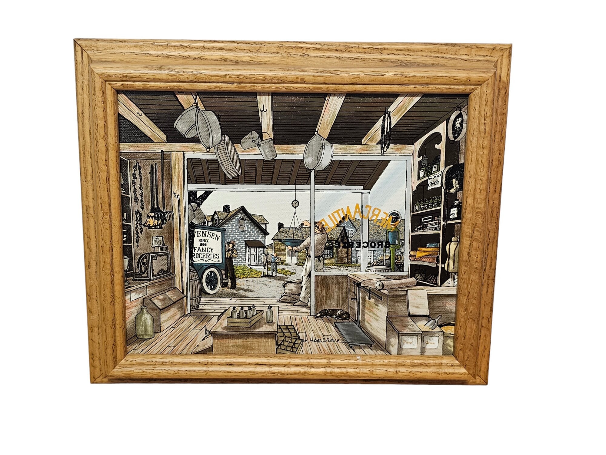 H Hargrove Painting - Etsy