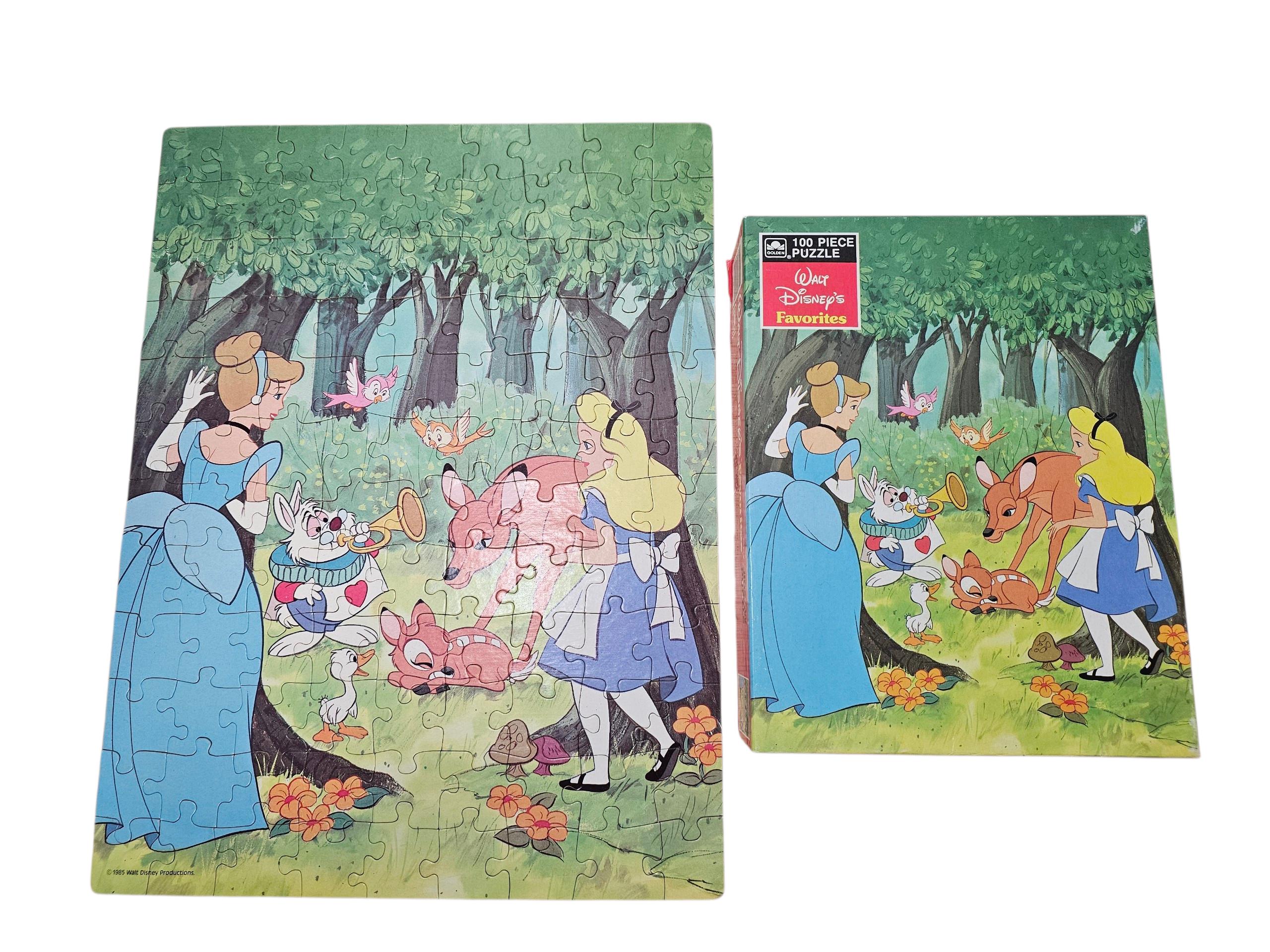 Vintage Cinderella Puzzle - Etsy