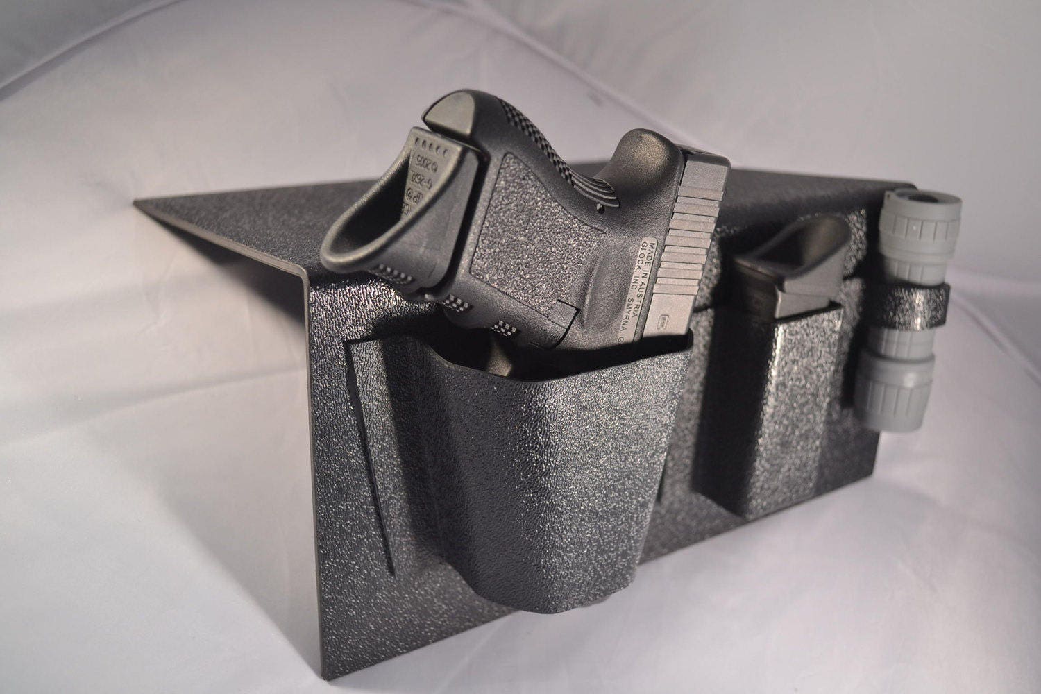 SAFSLEEPER Bedside Gun Holster with free flash light and Etsy