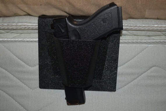 MADE IN THE USA NIGHTHAWK BEDSIDE GUN HOLSTER--ORIGINAL BEDSIDE HOLSTER-