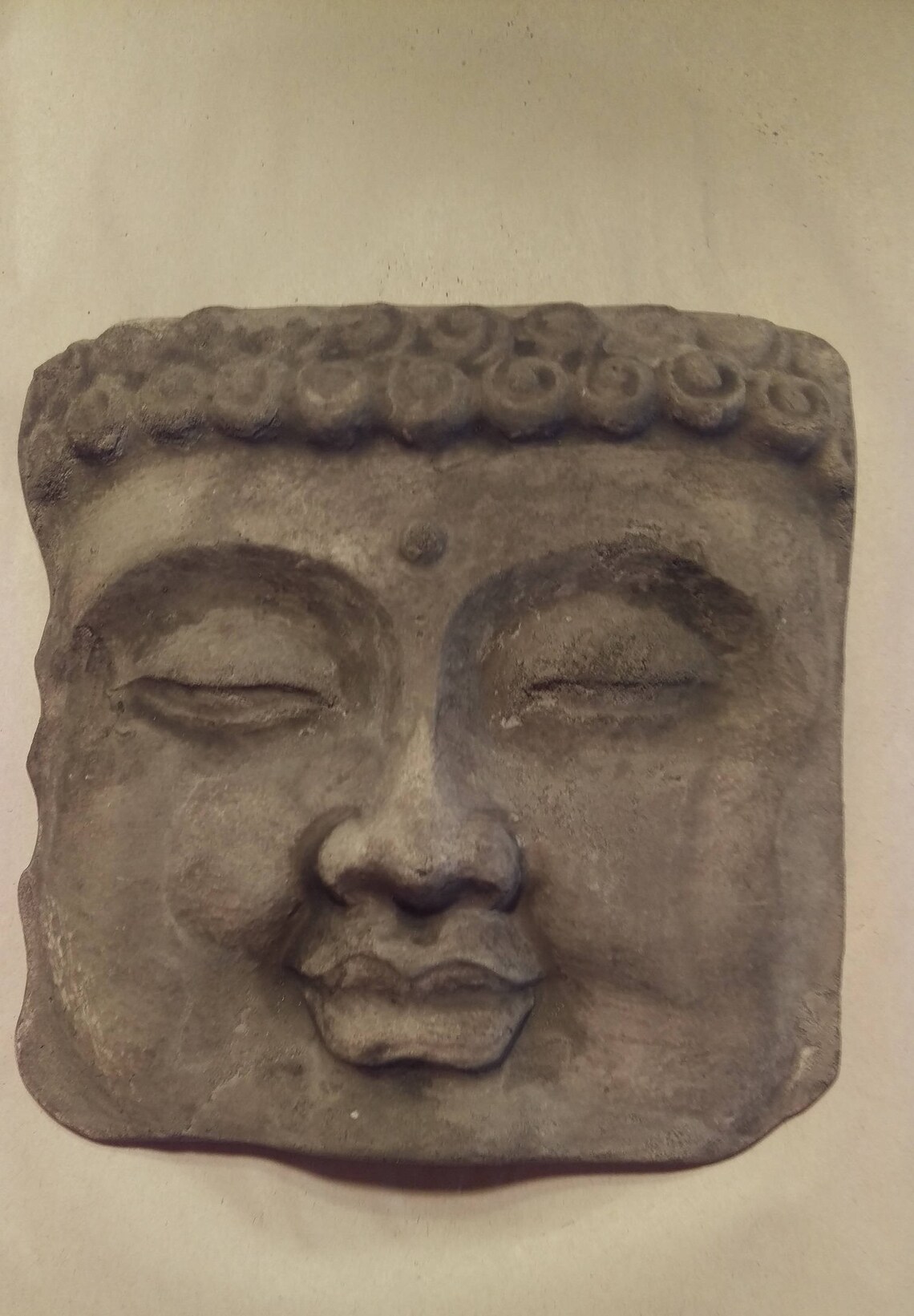 Face of the Buddha Wall Art Buddha Wall Hanging Tibetan Etsy