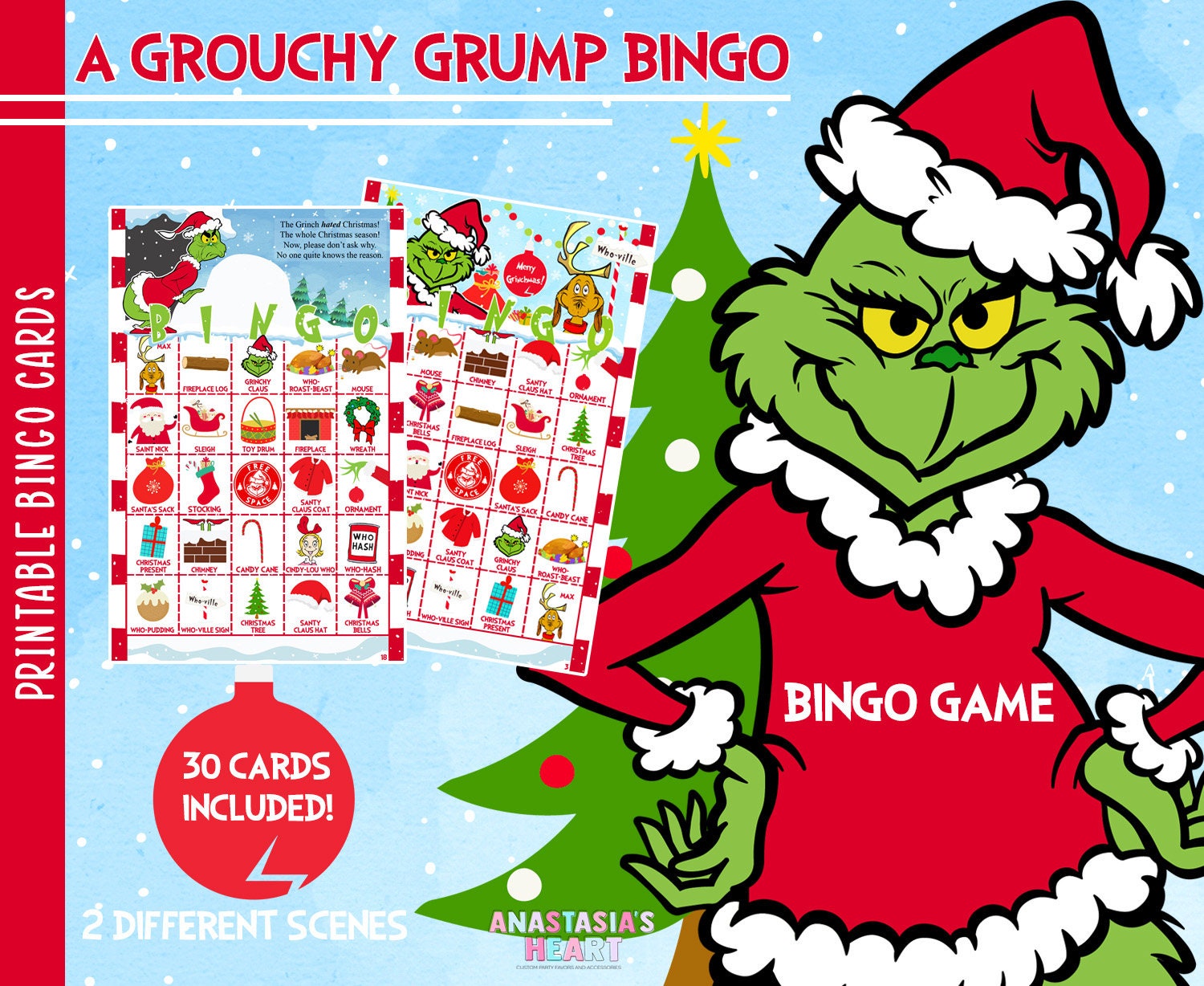 Grinch Game - Etsy