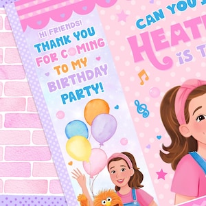 Ms Rachel Birthday Printables, Ms Rachel Party Bundle, Ms Rachel Party ...