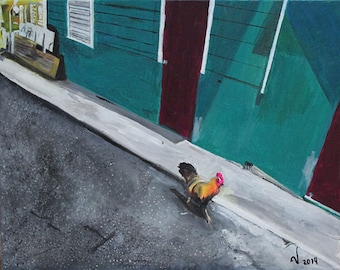 Puerto Rican Art Posters and Limited Edition Prints - "El Caminito"
