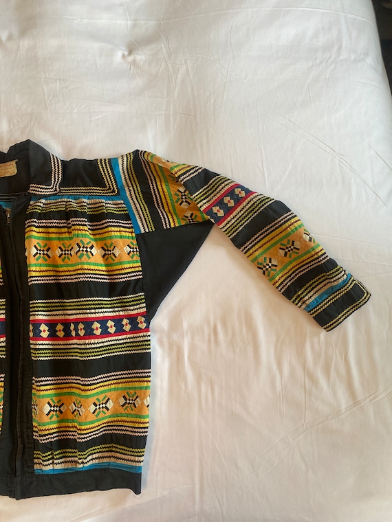 Seminole Indian Patchwork Jacket - image 10