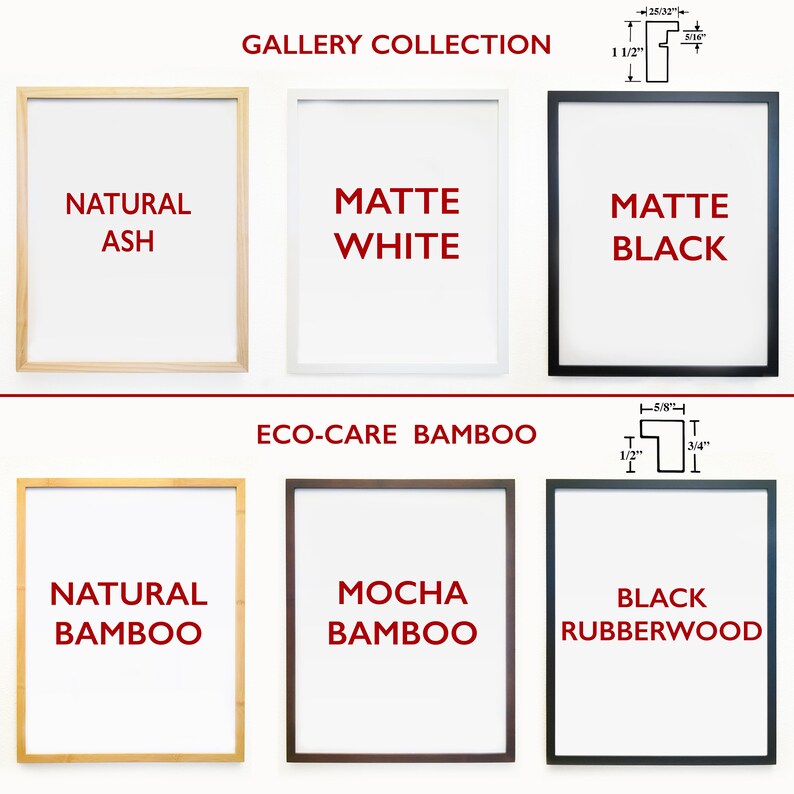 Add A Frame Gallery Quality Frames To Go Along With Your Image 0