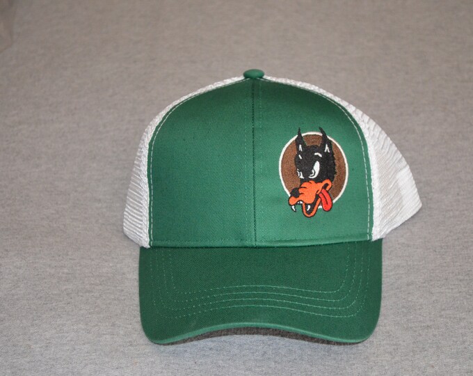 Jerry Garcia's Guitars Wolf Logo on a Green/ White Etsy