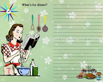 Cookbook Clipart Etsy