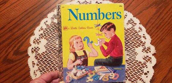 Little Golden Book Numbers Vintage Little Golden Book | Etsy