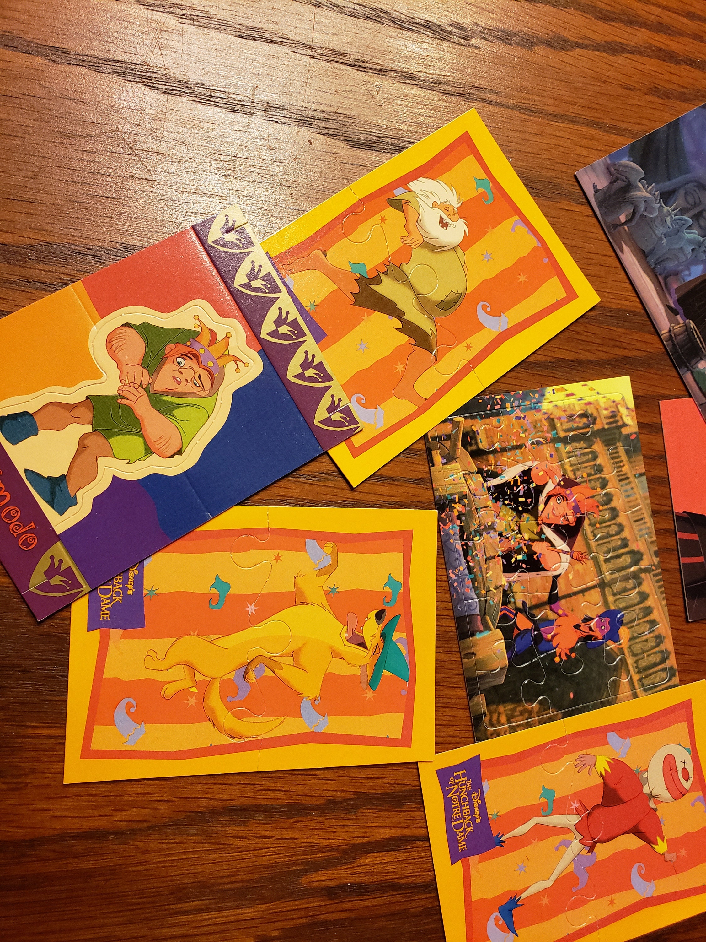Set of 10 Disney Collectible Cards Disney Trading Cards Etsy