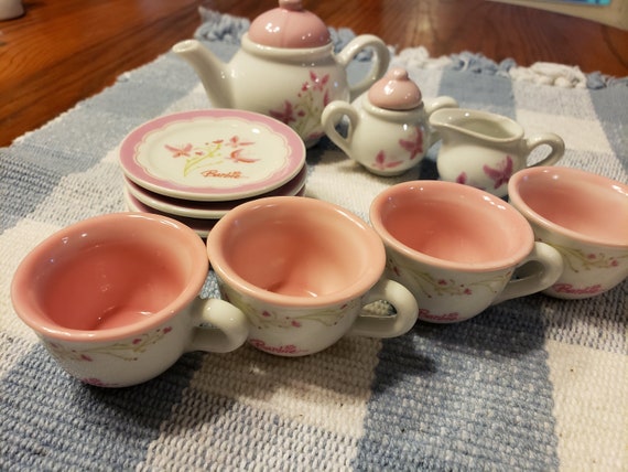 barbie porcelain tea set