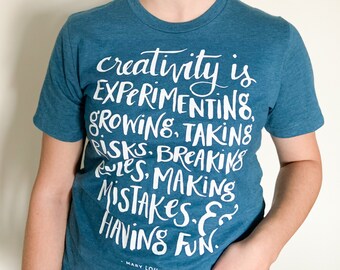 Creatività citazione grafica tee / imprenditore creativo, tshirt, t tee artista, t-shirt maker, t-shirt crafter, tshirt creatività