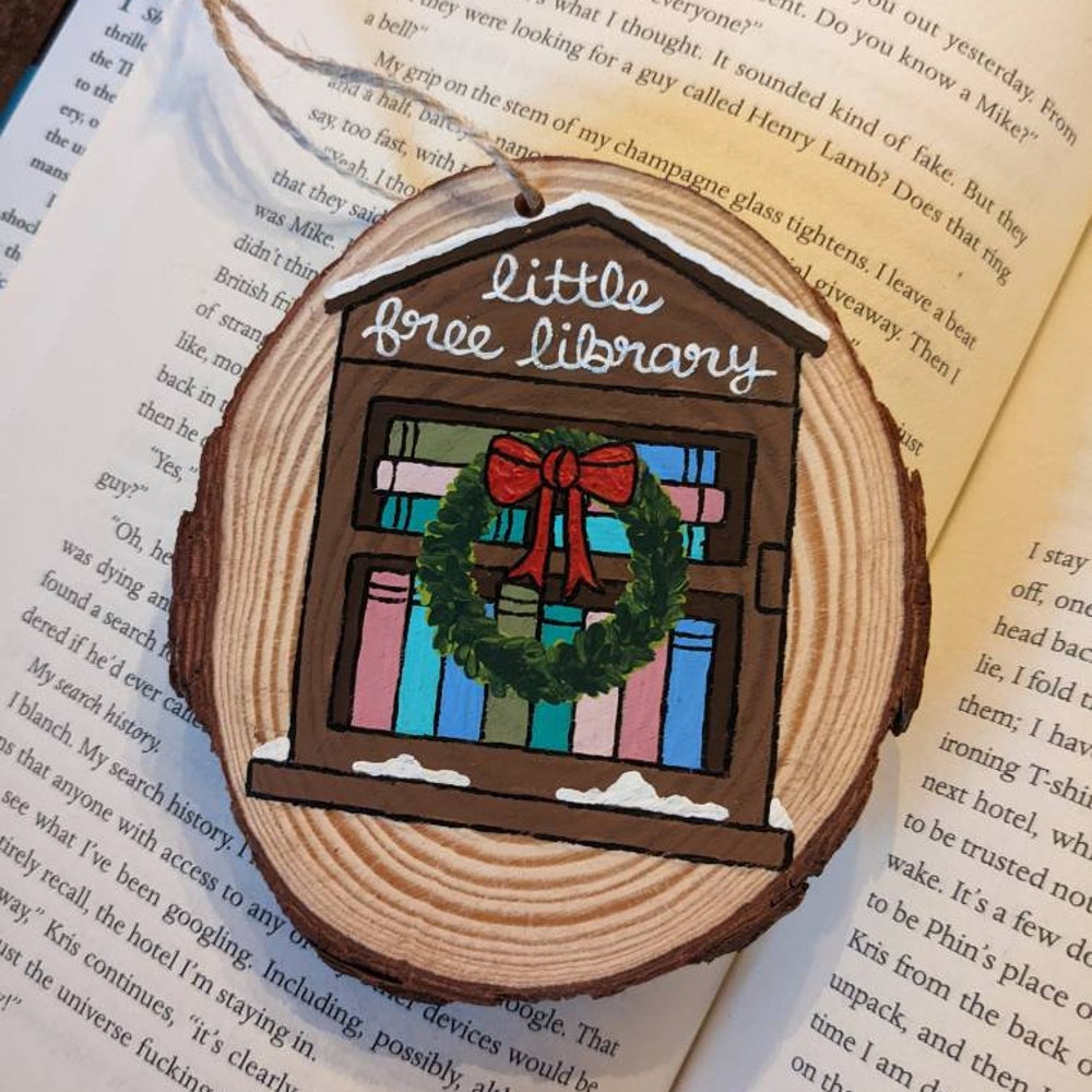 Little Library Ornament