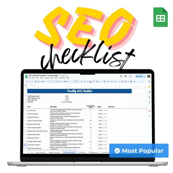 Seo Template Etsy UK