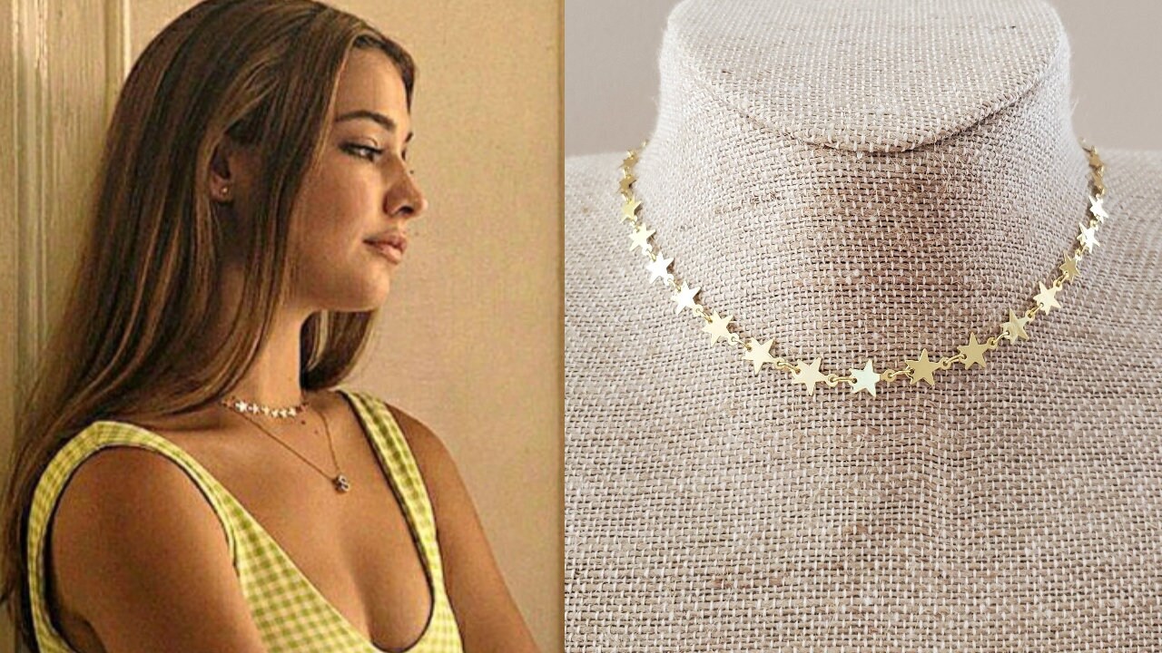Outerbanks Gold Star Chain Collier 