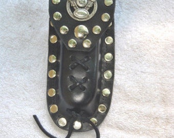 Leather Knife Case – Motorcycle Engine