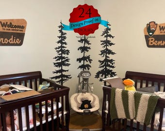 Personalized National Park Sign: Family Name, Adventure Welcome