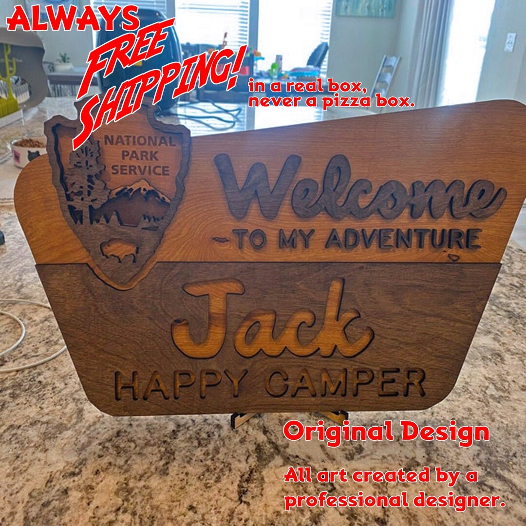 Baby Shower National Park Service Sign Kids Room, Housewarming, Park ...