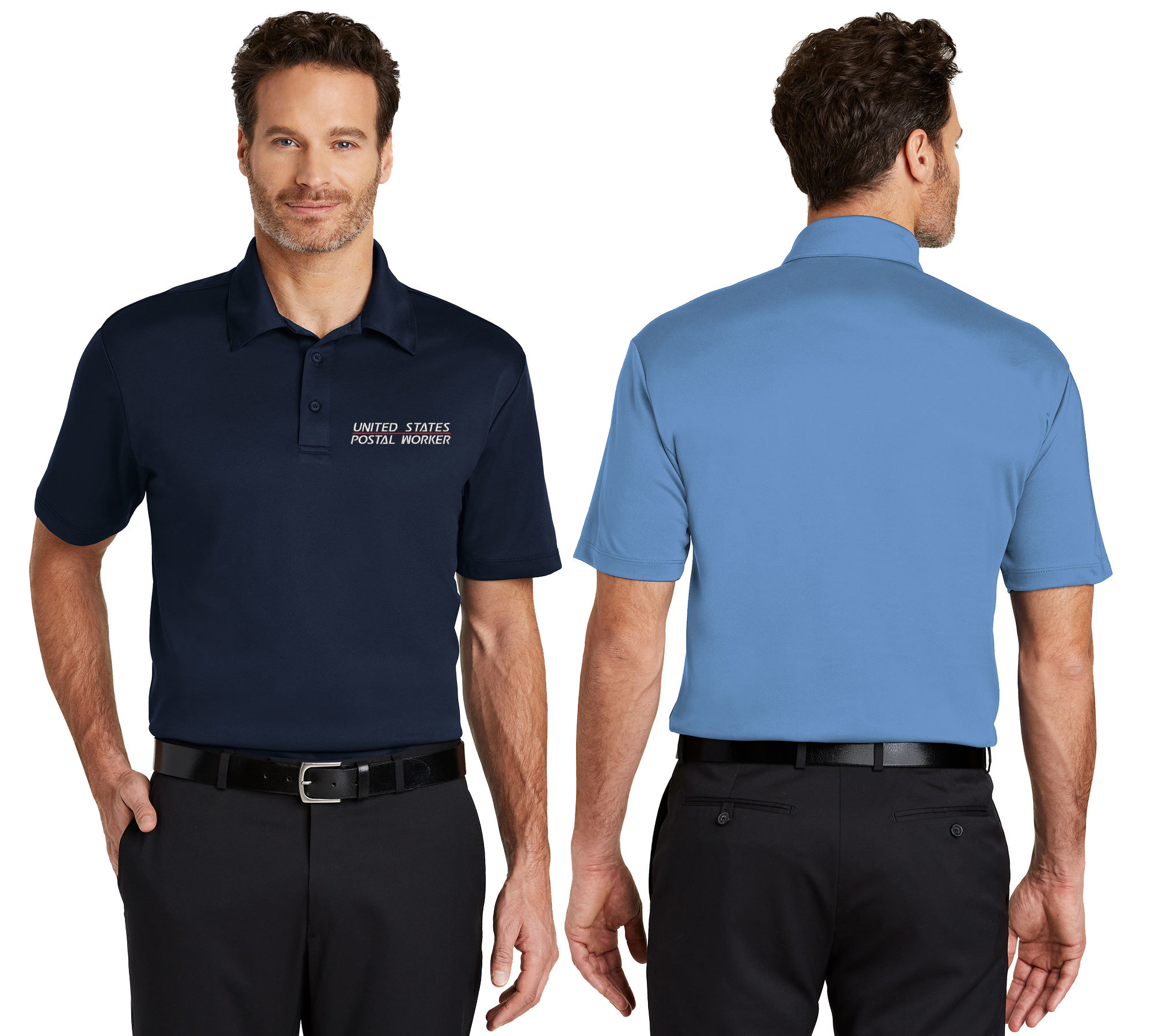 Postal Worker Polo Shirts warm weather gear Postal service Etsy