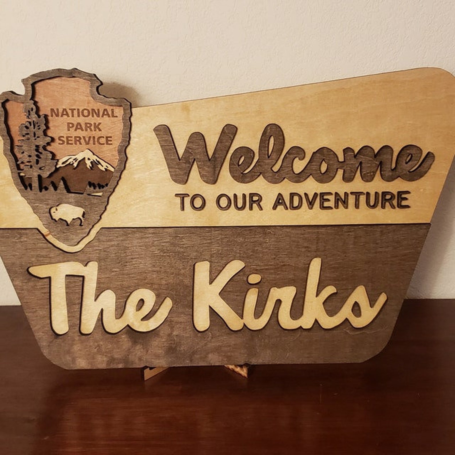 Original Designed National Park Family Sign Wedding Gift - Etsy