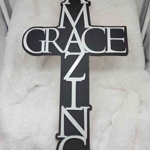 Amazing Grace Metal Wall Art Etsy