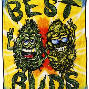 Best Buds Blanket ~ Super Soft ~ 50&quot; x 60&quot; ~ Machine Washable ~ Brand New!