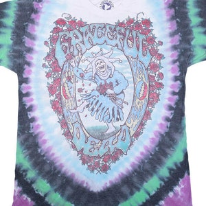 Grateful Dead Bertha Telaio Multi Dip Dye Ufficiale Merce T-Shirt - Foto 5