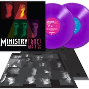 Ministry Trax! Rarities 2-LP ~ Ltd Ed Colored Vinyl (Purple) ~ New/Sealed!