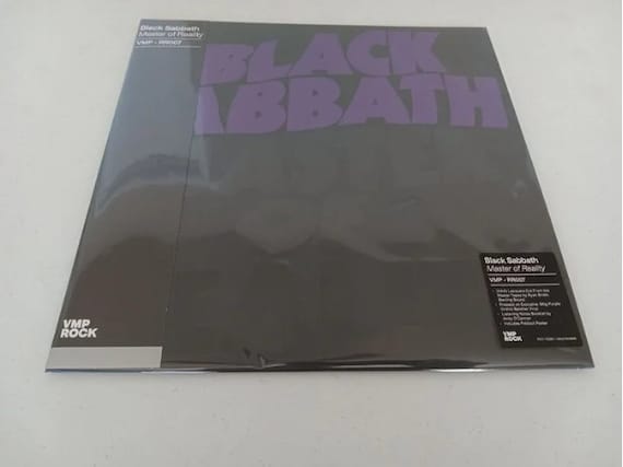 Black Sabbath Master of Reality LP ~ Exclusive 180g Colored Vinyl