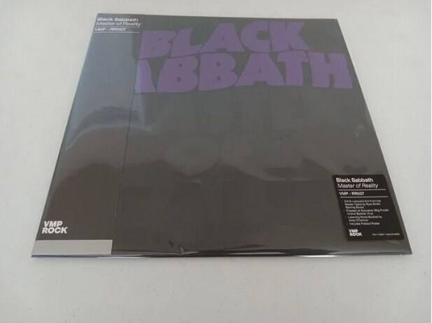 Black Sabbath Master of Reality LP ~ Exclusive 180g Colored Vinyl