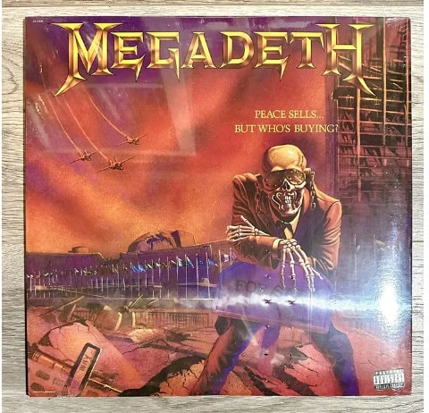 Megadeth Peace Sells but Who's Buying? LP ~ Ltd Ed 180g Color