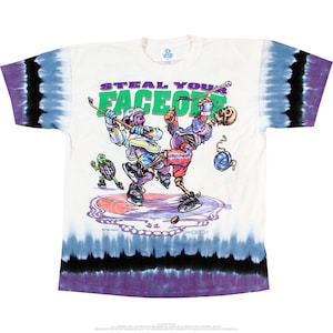 Grateful Dead Steal Your Faceoff Tie-Dye ~ Officially Licensed ~ 100% Heavyweight Cotton ~ Choose Your Size ~ Brand New!