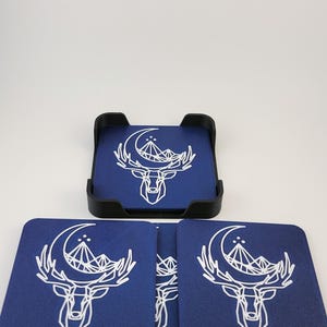 ACOTAR Coaster Set: 3D Printed Bookish Decor
