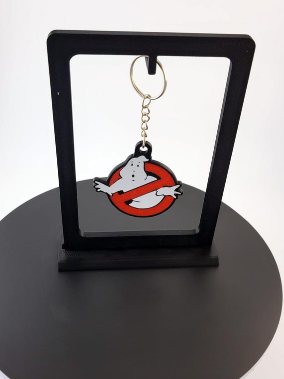 Ghostbusters Logo Keychain – 3D Printed Fandom Accessory