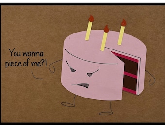 Cute, but Tough Birthday Card