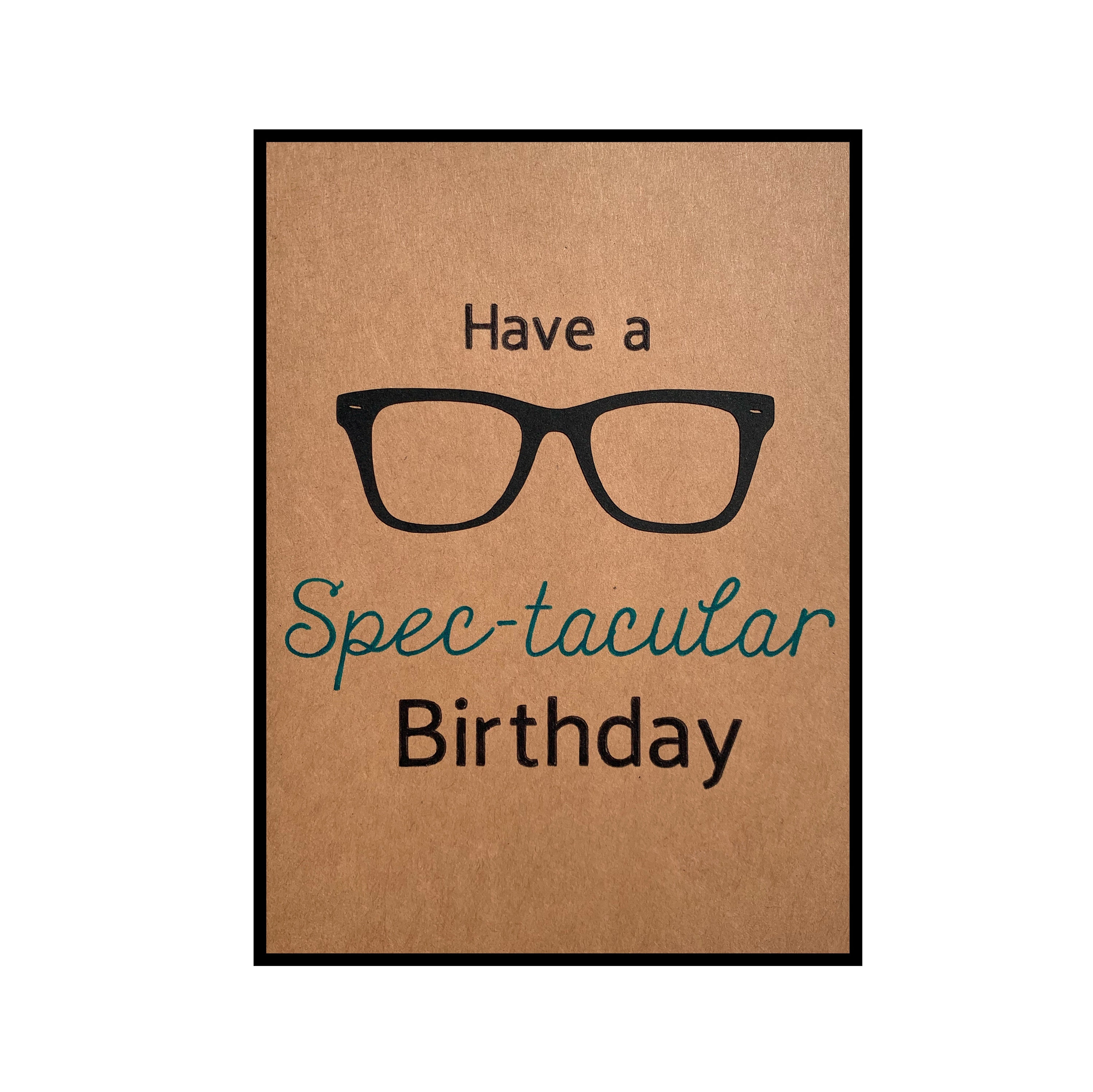 Punny Eyeglass Card Punny Eyeglass Card