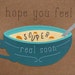 Get Well Card, feel 'souper' Real Soon - Etsy