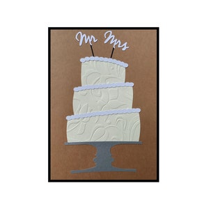 Wedding Card ,"Choose Your Topper" Mr/Mrs, Mrs/Mrs or Mr/Mr
