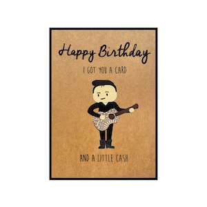 Carte d'anniversaire Punny Cash, Vous envisagez de donner un peu d'argent liquide ?