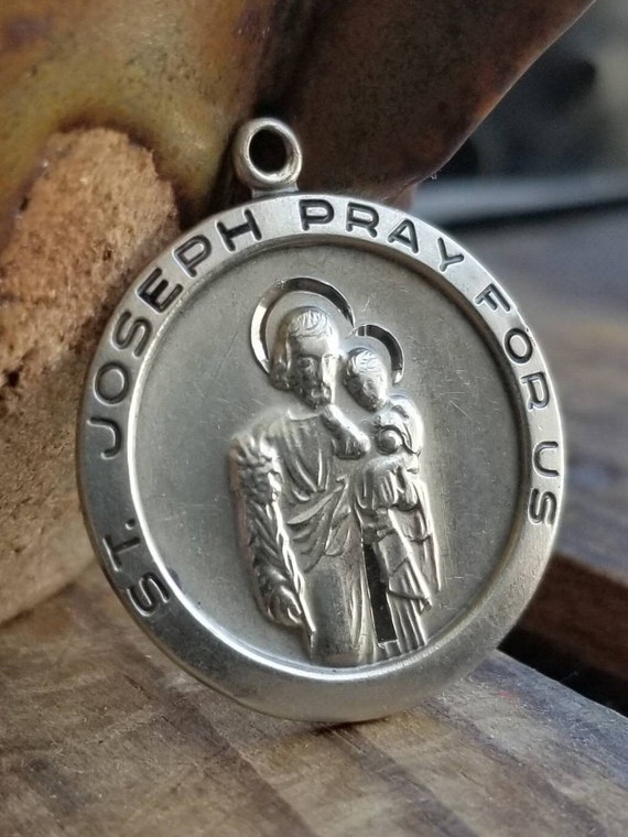 Vintage Chapel STERLING Solid Silver Catholic Reli