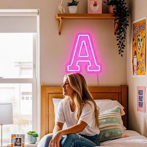 Custom LED Neon Name Sign: Personalized Bedroom Dorm Decor
